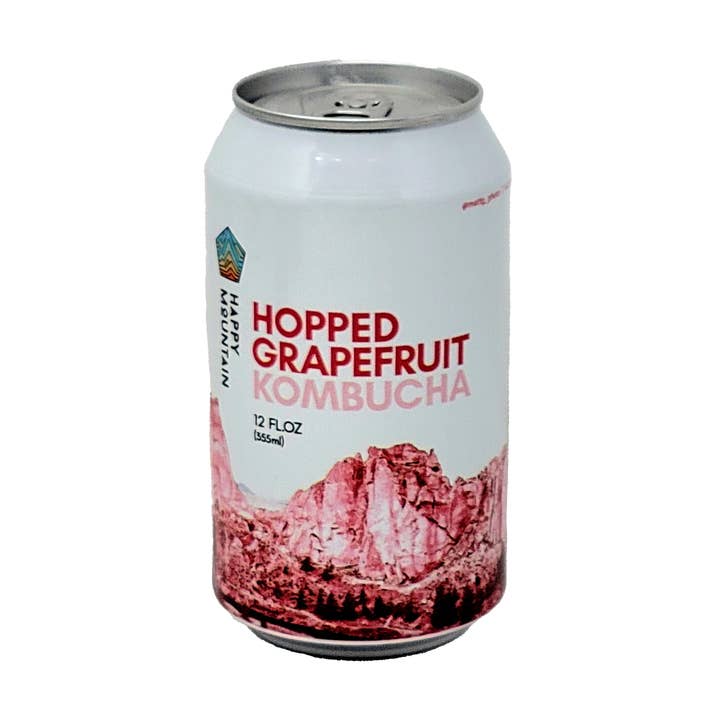 Hopped Grapefruit for wholesale by Happy Mountain Kombucha