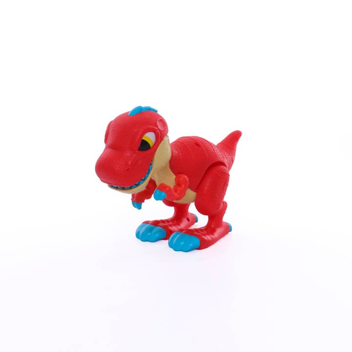 World Roller Toys - Wholesale Figurine Toy - Kids - Dino Troop Kids® T-Rex | Articulated Dinosaur Sound Effects