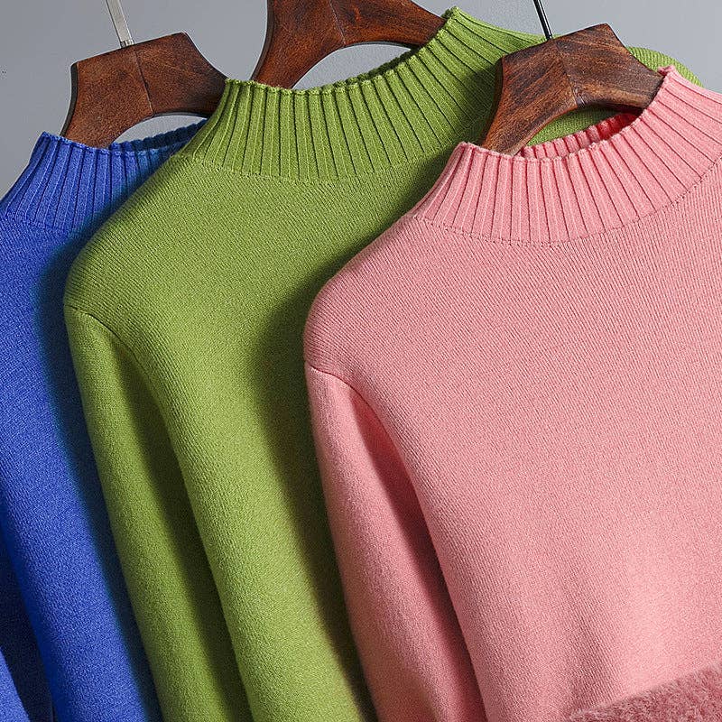 Marayn - Wholesale Knit Sweater - Women's - Korean Winter Knit Plush Warm Slim Fit2