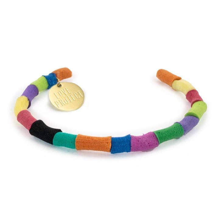 Love Is Project - Wholesale Beaded Bracelet - Flip Flop Bracelet - Coral Reef