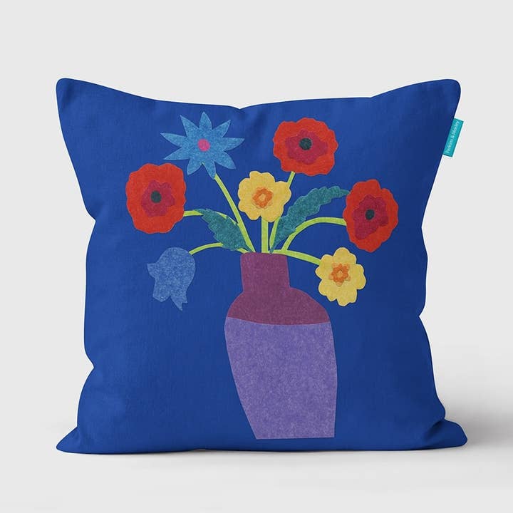 Floral Color Cushion for wholesale by Perkins & Morley