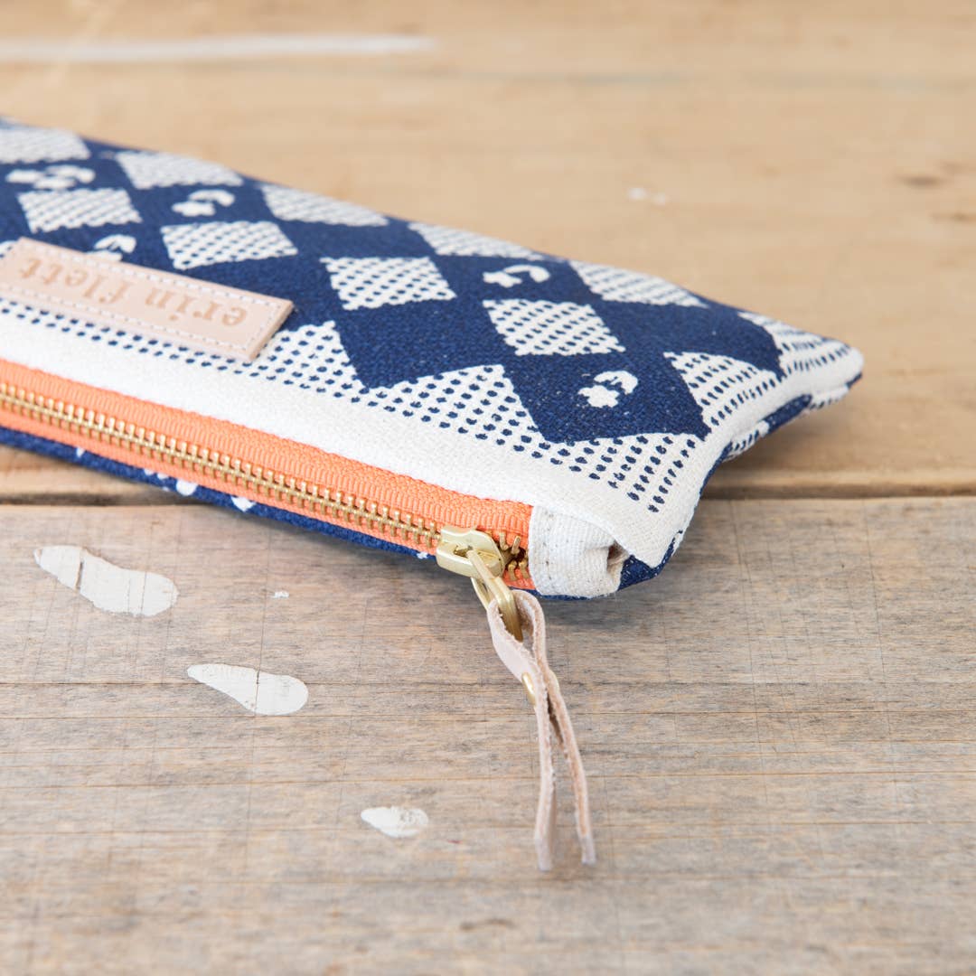 Erin Flett - Wholesale Pencil Case/Pouch - Checkered Quilt Pencil Bag16