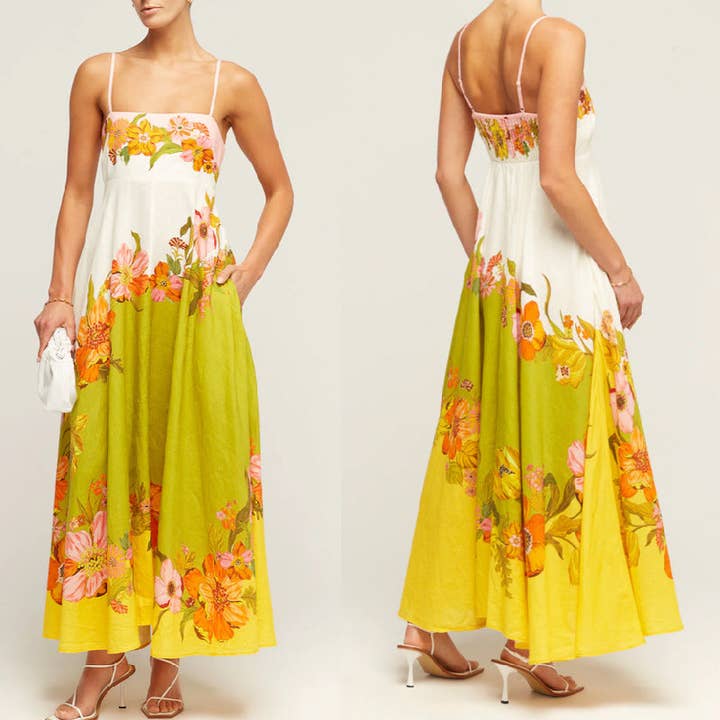As Shown 2025 NEW Boho Chic Sexy Summer Maxi Dress New for wholesale on Faire7