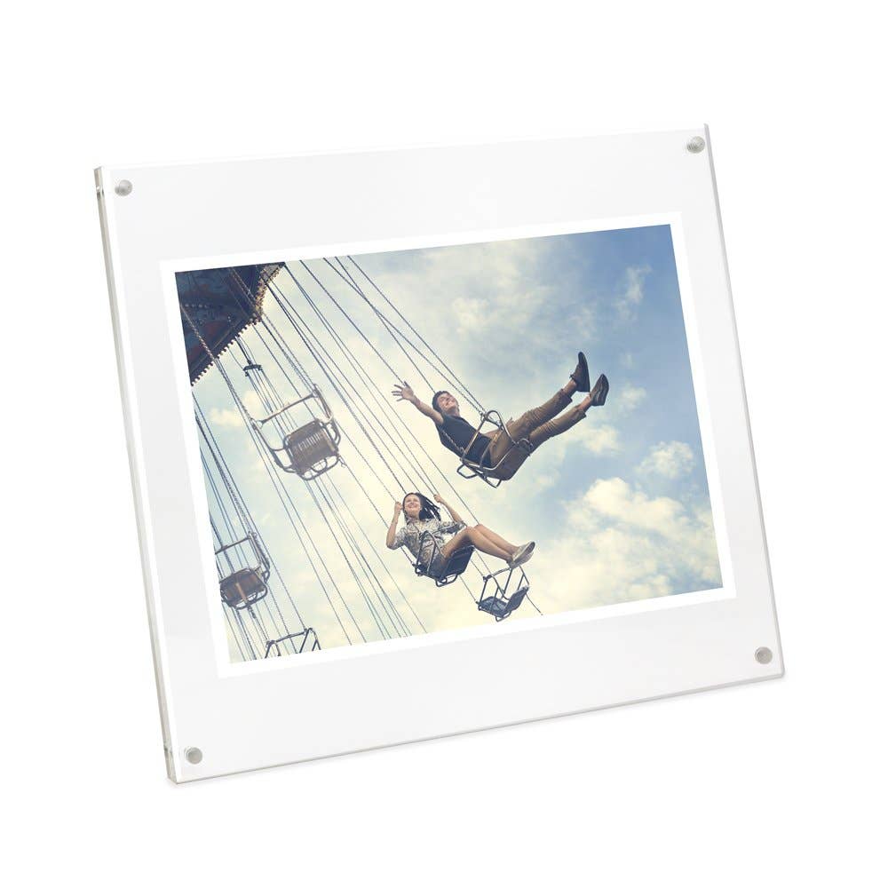 Isaac Jacobs International - Wholesale Picture Frame - Isaac Jacobs Clear Plain Magnetic Acrylic Picture Frame19