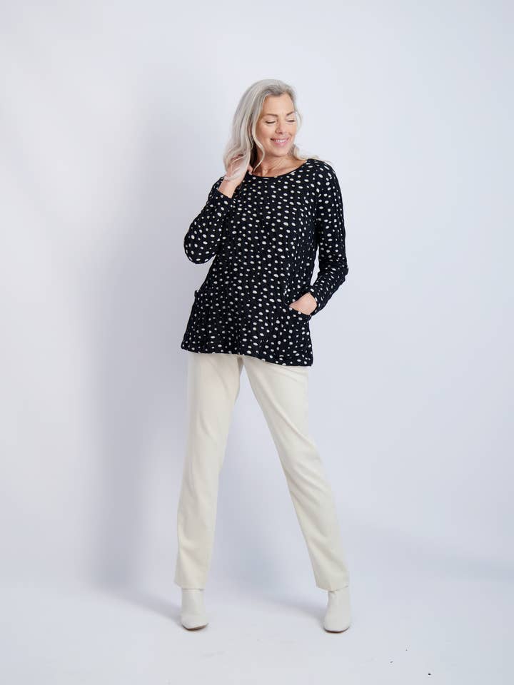 Thira Vævet Top for engroshandel hos Komil