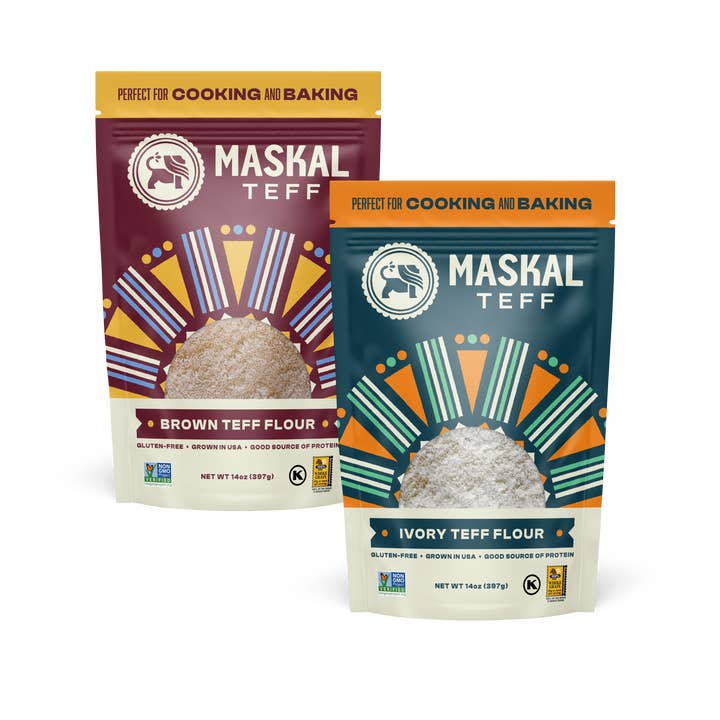 Maskal Teff - Wholesale Flour - Maskal Teff Flour 14 oz (6-pack)