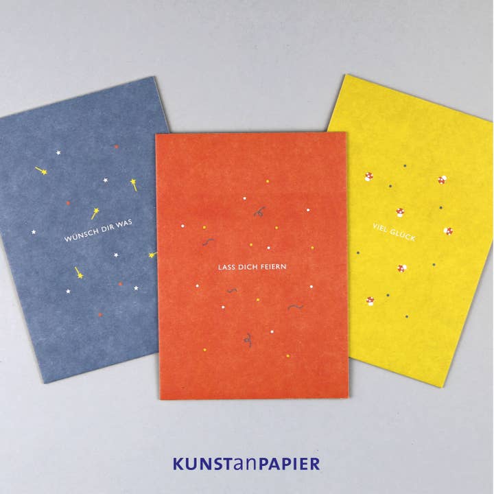 Kunst an Papier - Wholesale Postcard - Postcard wood pulp Leni Wunsch2