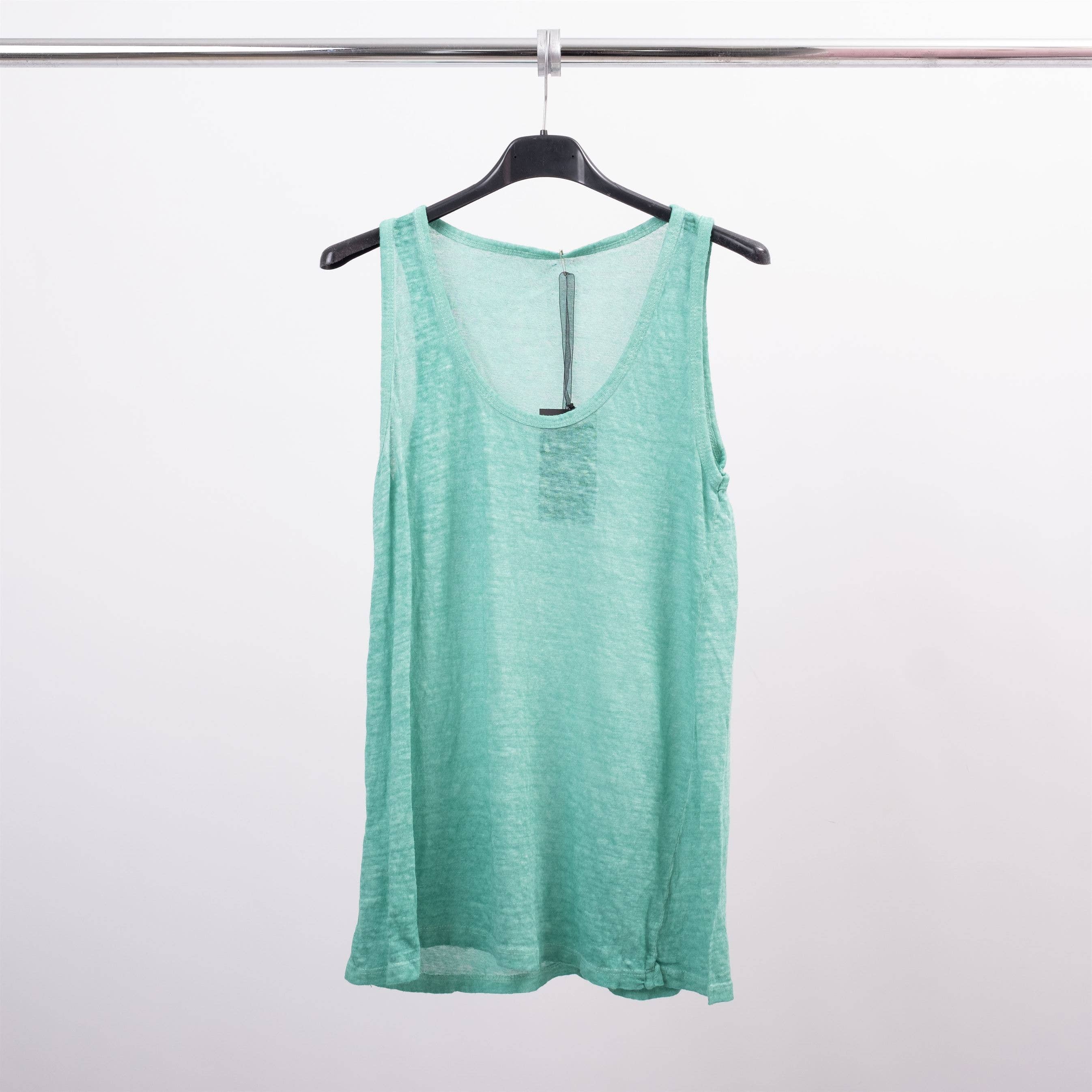 Cecile Wang - Wholesale Tank Top - Women's - Linen tank top 125097612
