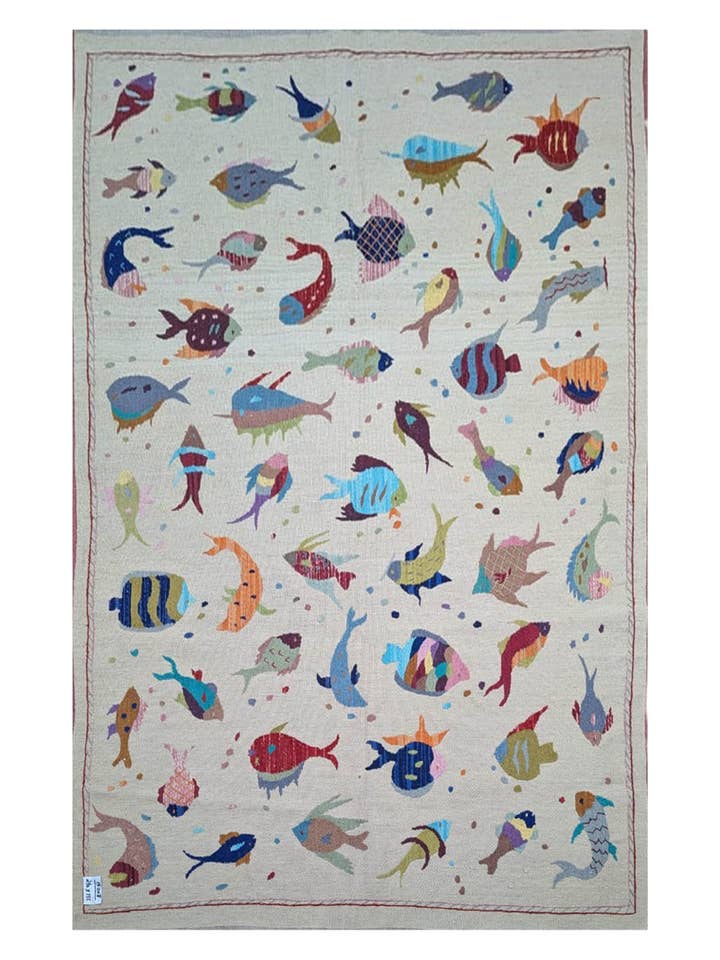 Suzani Håndbroderet Kilim - Størrelse: 240 x 170 cm for engroshandel hos Imaco Rugs