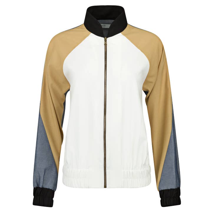 Linen Baskerball Jacket for wholesale by Boutique Kaotique