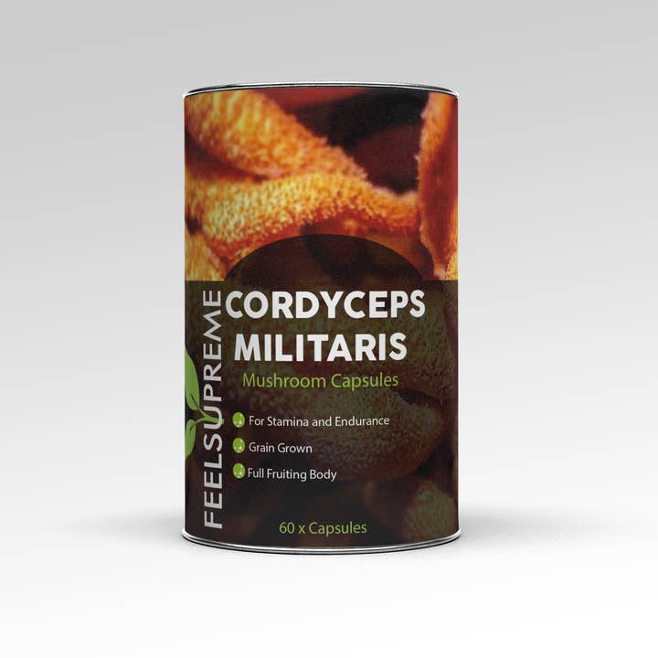 Feel Supreme – Engroshandel Kosttilskud og vitaminer – Cordyceps Militaris svampekapsler | Naturlig energi