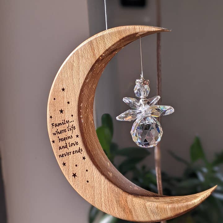 Cata-vento inspirado na família por atacado de Artwood Ireland