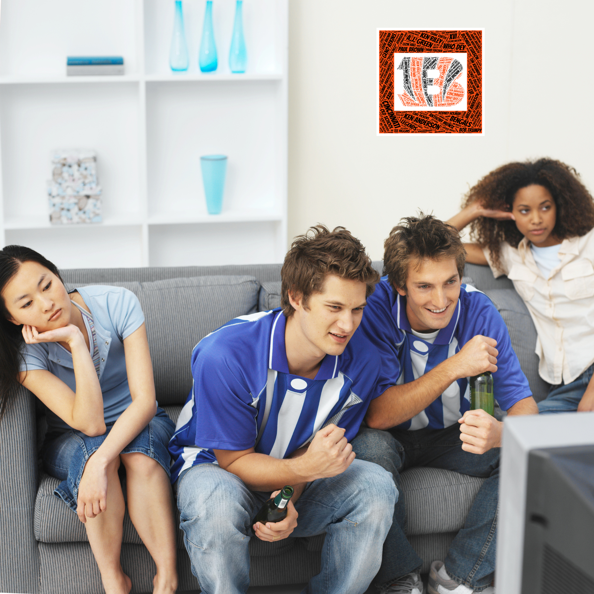 Quotables Geek Custom Designs - Wholesale Poster - Go Bengals!4