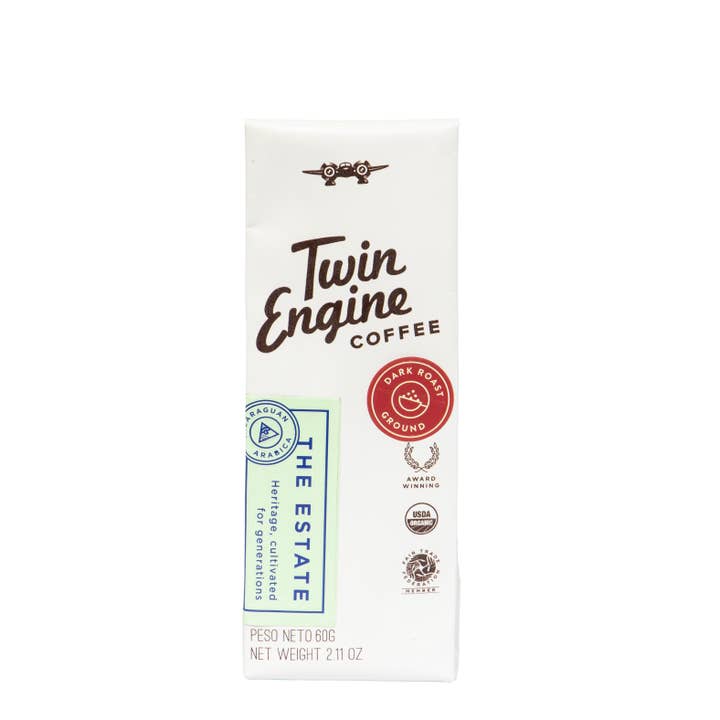 Twin Engine Coffee - Wholesale Ground Coffee - Traveler 1-Pot Organic Specialty Fair Coffee / The Estate4