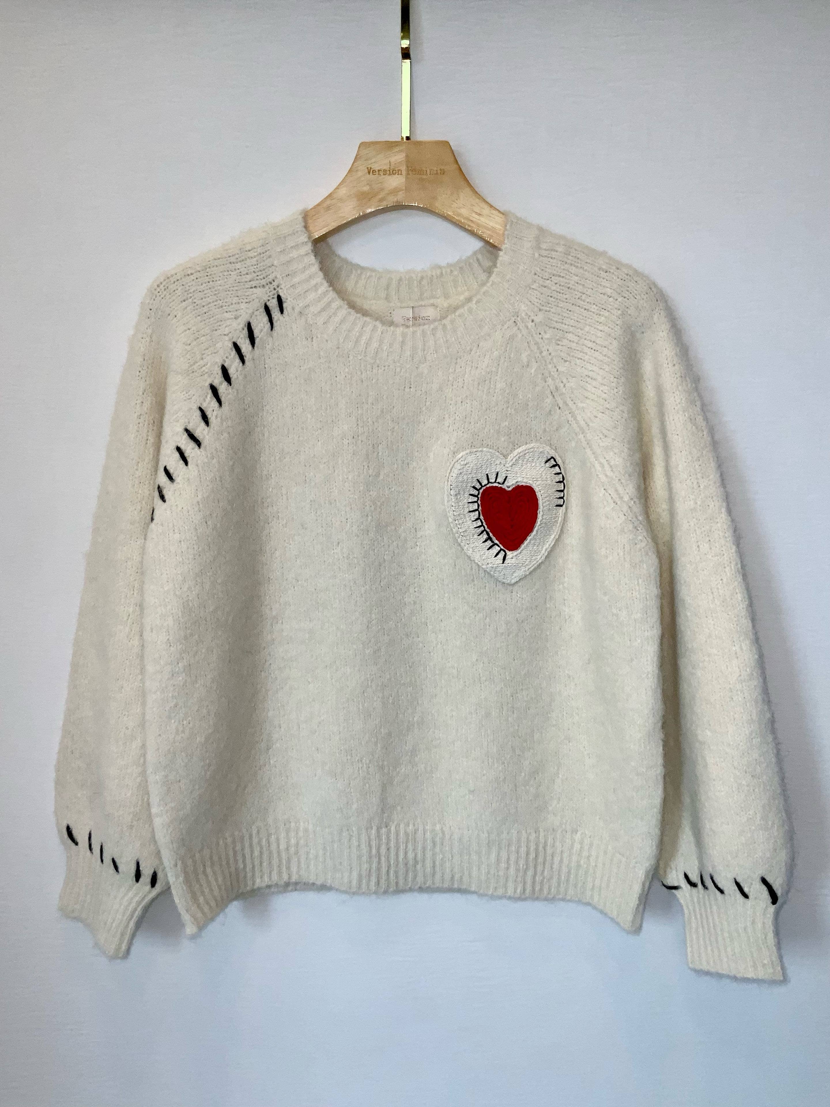 Version féminin So Twice - Wholesale Knit Sweater - Women's - Pull reference 18266, one size1