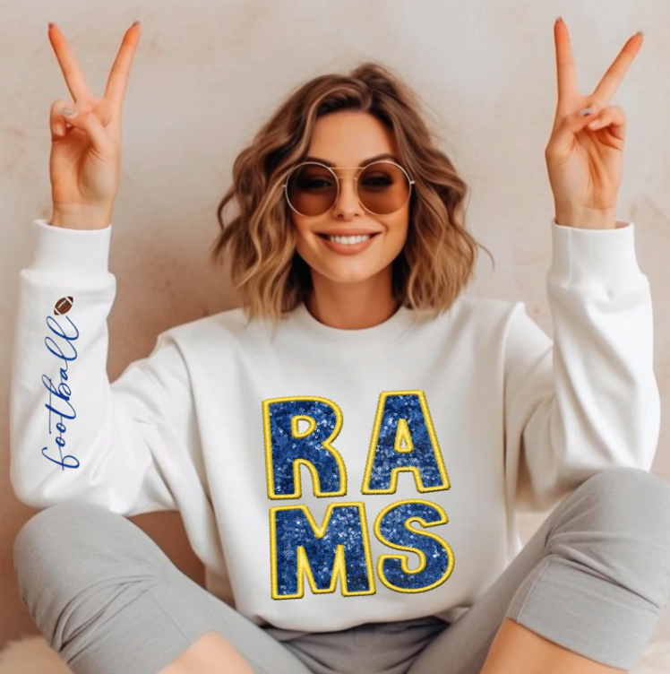 Simple Tymes – wholesale Sublimation transfer – Football Mascots Sequined Set DTF Print28