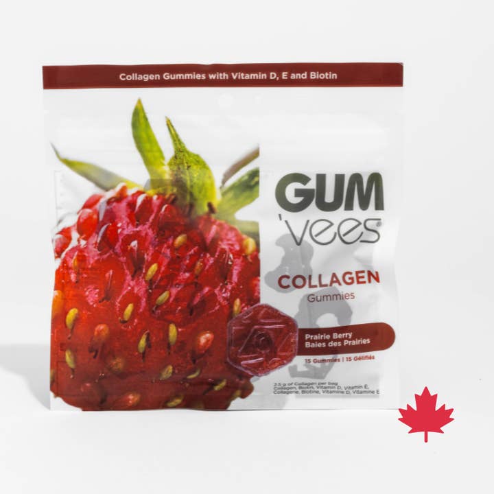 Gummies de Collagène - 15 gummies par sachet - Carton de 10 sachets pour la vente par GUM'vees