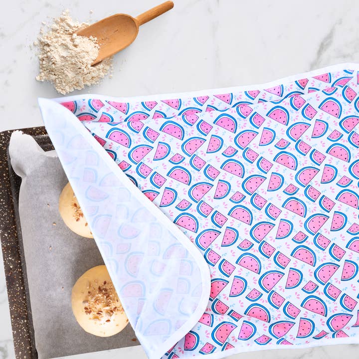 Watermelon Reusable Cookie Sheet Pan Proofing Cover for wholesale by Summit Sourdough