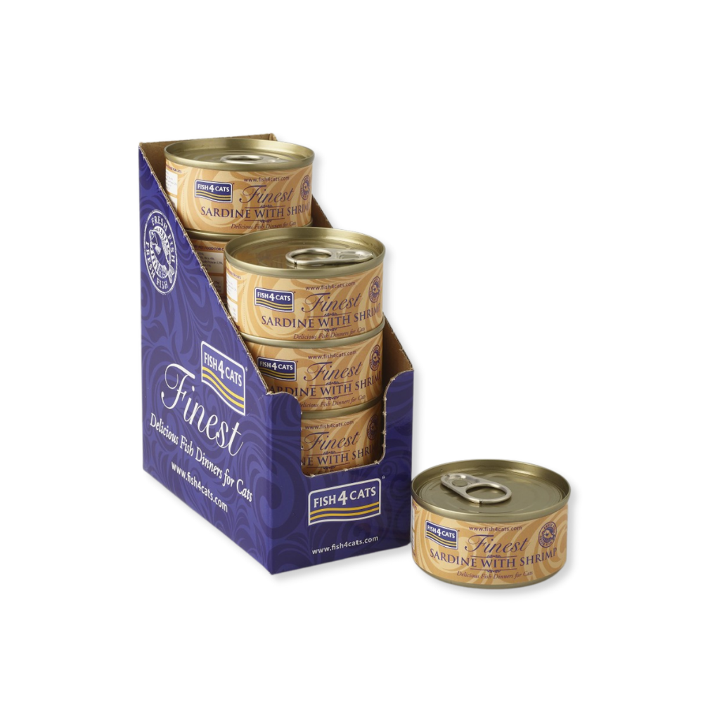 Lucky-Pet Handels- und Produktions GmbH - Wholesale Pet Food - Cat - Fish4Cats Finest sardine with shrimp 70 g3