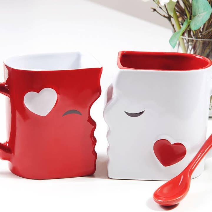 VIGOR - Wholesale Coffee Mug - Kissing Coffee Mugs Gift Set with Gift Box3