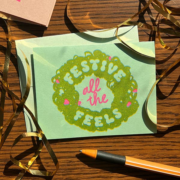 Gingergold - Wholesale Christmas Card - All the Festive Feels1