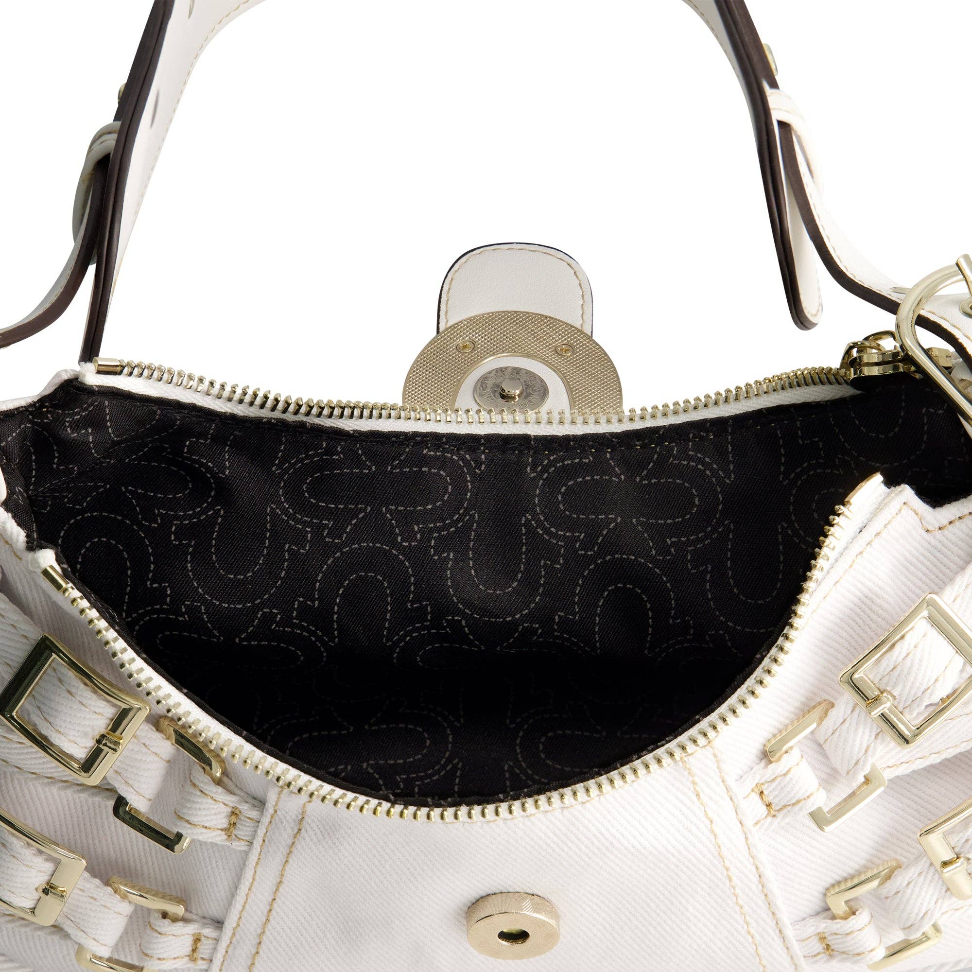 True Religion - Wholesale Shoulder Bag - Women's - True Religion Multi-Strap Denim Shoulder Bag, WHITE5