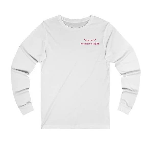 His or Hers Jersey Long Sleeve Tee for wholesale by Southern Light