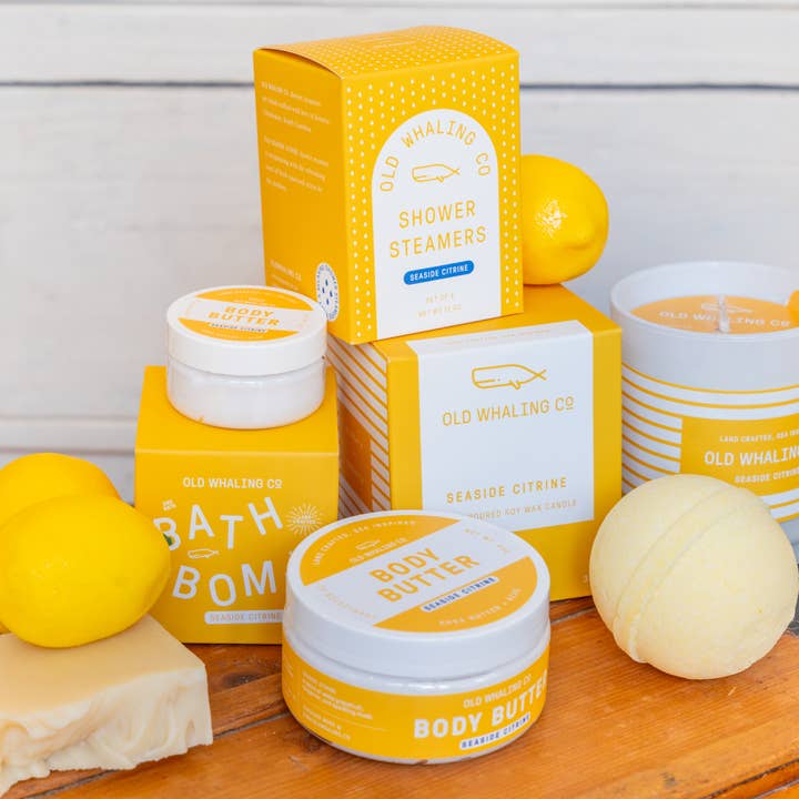 Old Whaling Company - Wholesale Body Balm/Butter - Seaside Citrine® Body Butter (8oz)2