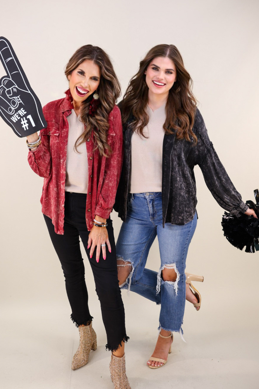 Jess Lea - Wholesale Button Down Shirt - Women's - Dean Button Up Top34