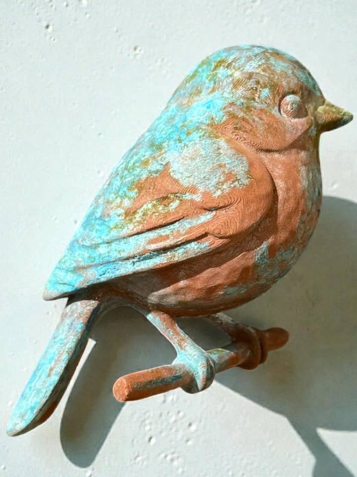 Patina Porch Chick #01 for wholesale by Maine Pottery Company