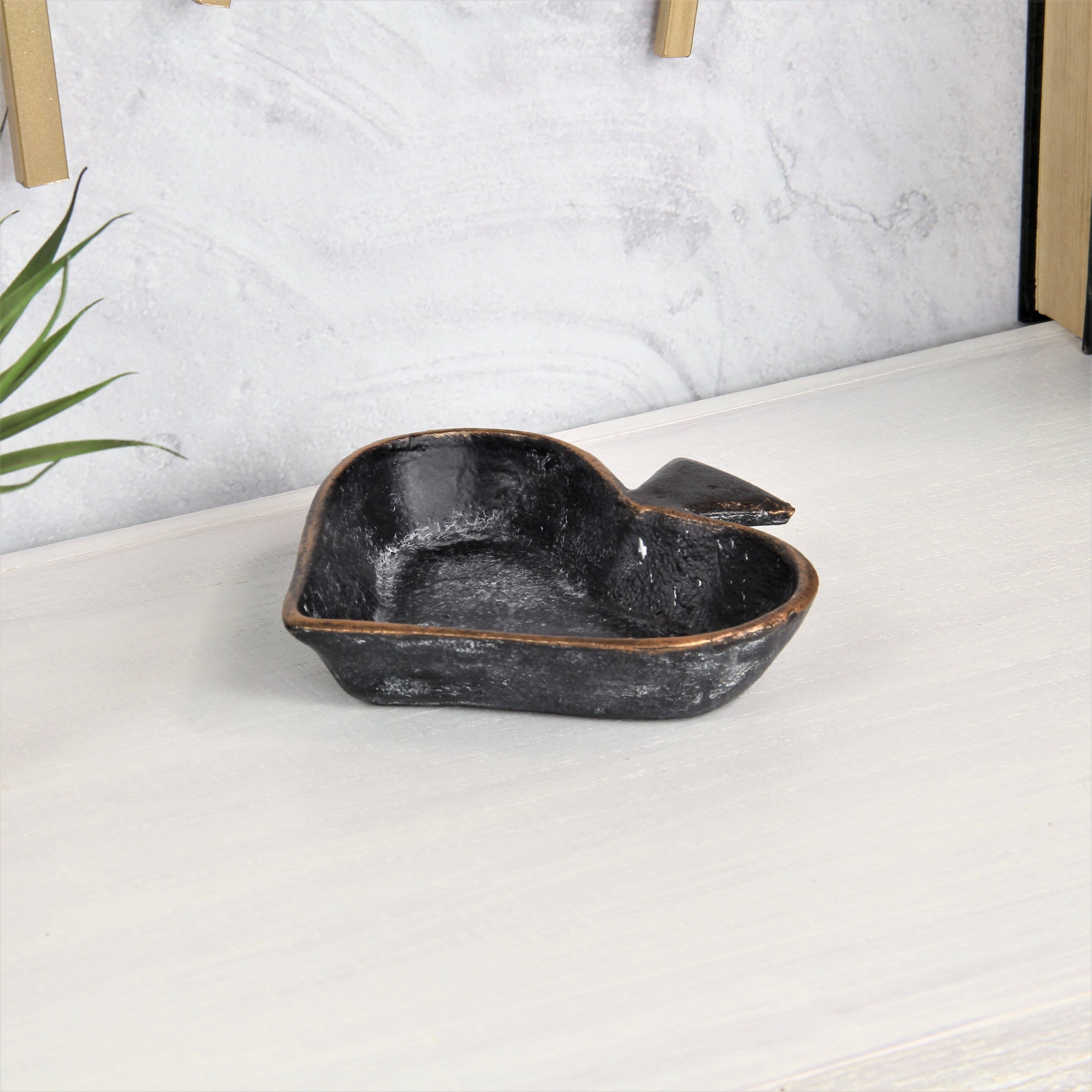Cheungs Home Decor - Venta al por mayor Bandejas/platos/boles decorativos - Plato Catchall Isano de hierro fundido7