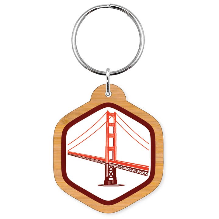 Morris Magnets - Wholesale Keychain - Unisex - Keychain - San Francisco Bridge 32