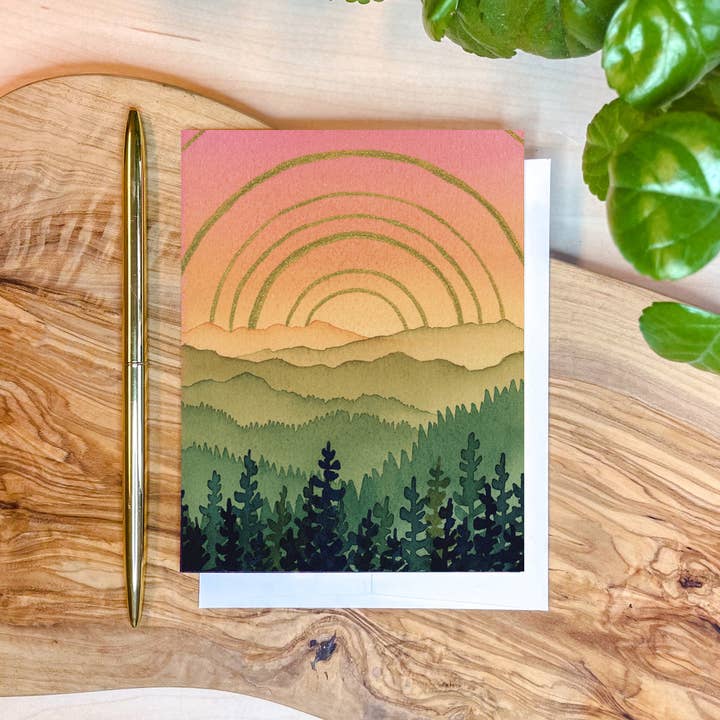 Schoonheid van Elk Uur - Wenskaartenset van 6 voor wholesale door Shelby Thayne Art