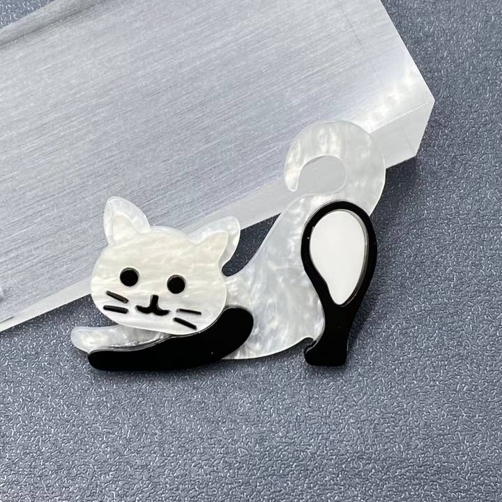 Mio Queena - Wholesale Brooch - Cat Acrylic Brooch