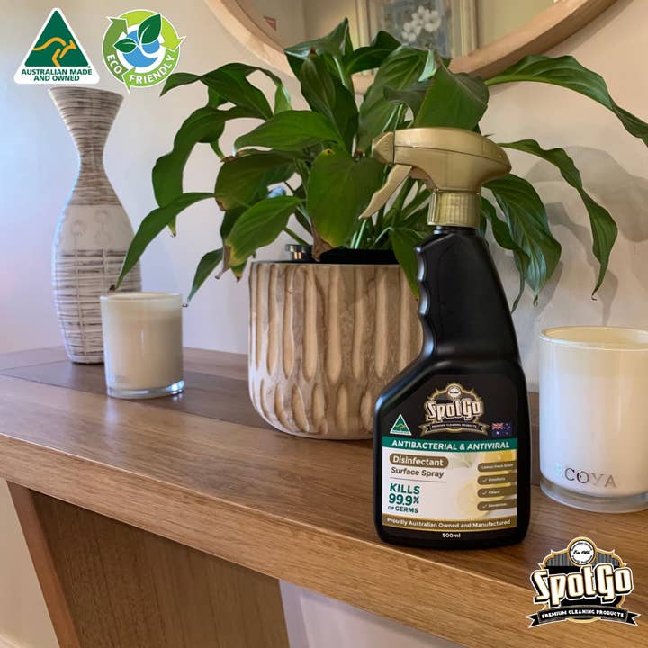 SpotGo Premium Cleaning Products - Venta al por mayor Desinfectante antibacterias - Aerosol desinfectante antibacteriano para superficies