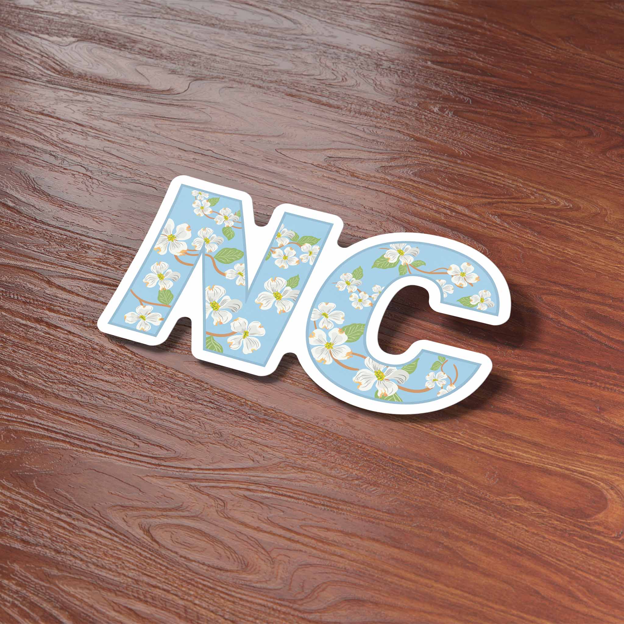 Sentinel Supply - Wholesale Sticker - North Carolina Dogwood State Flower Sticker - Cute NC Decal5
