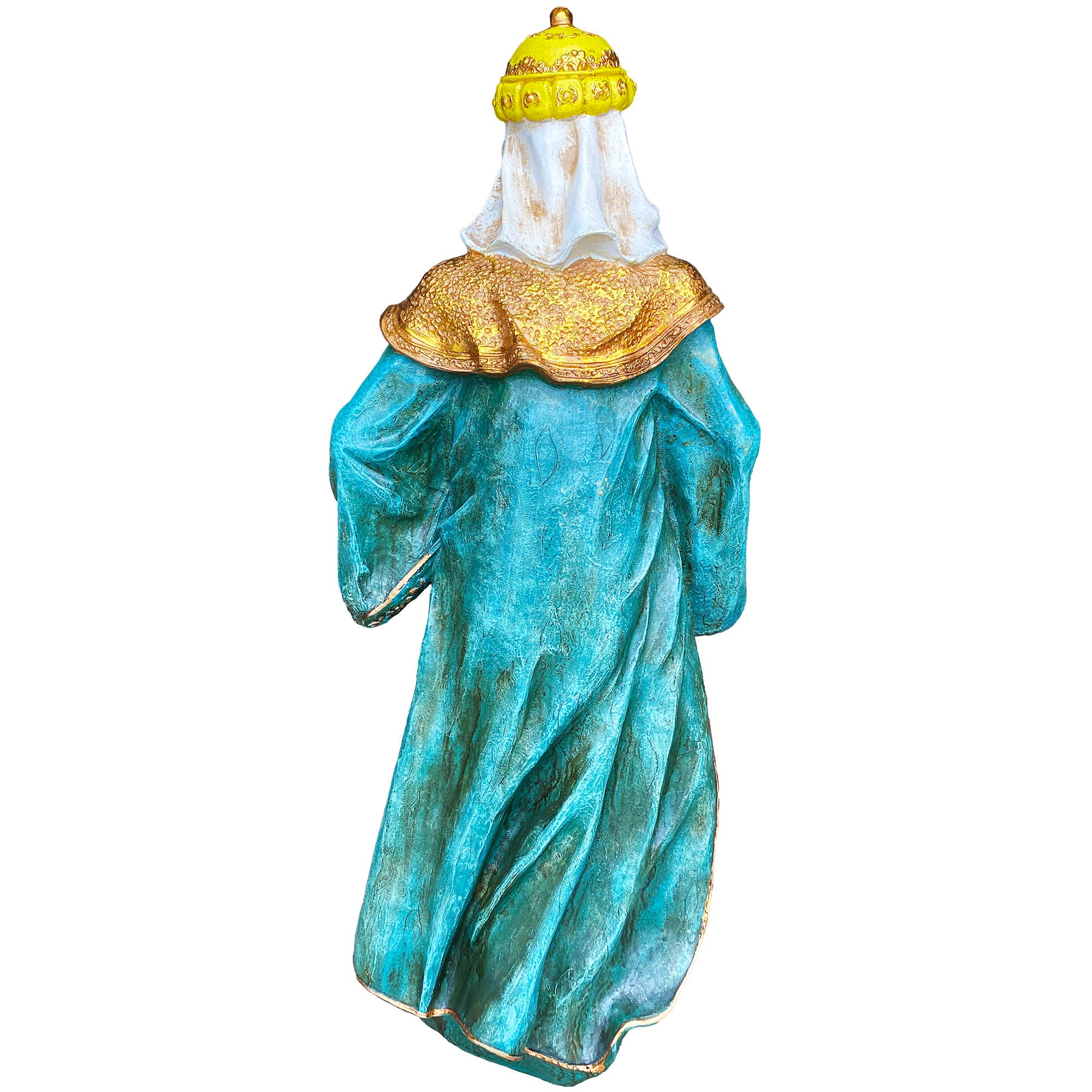 Santa’s Workshop Inc. - Wholesale Nativity Scene Decor - 12 Piece Outdoor Nativity Set with Solid Wood Creche23