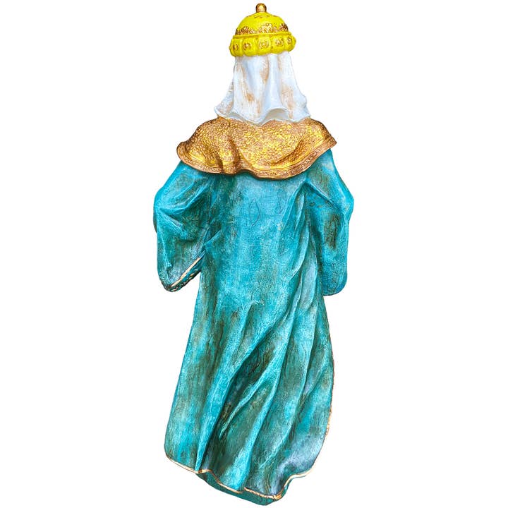 Santa’s Workshop Inc. - Wholesale Nativity Scene Decor - 12 Piece Outdoor Nativity Set with Solid Wood Creche23