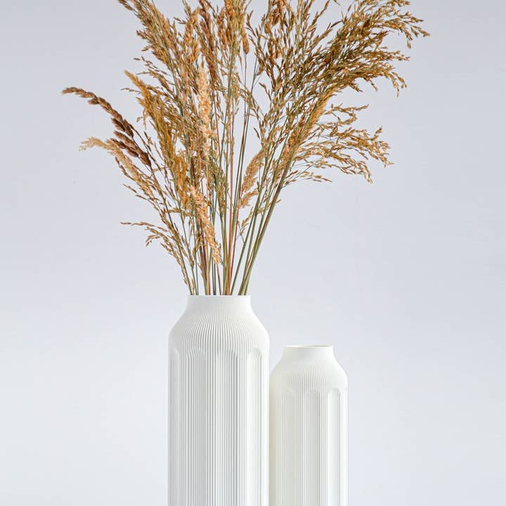 Grof Amsterdam - Wholesale Vase - Lunga Big - 3D printed vase for dried flowers6