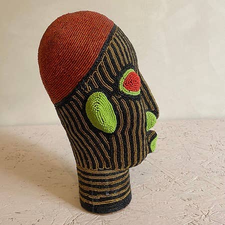 ChoufMoi - Wholesale Decorative Tabletop Object - Beaded Head BIG1