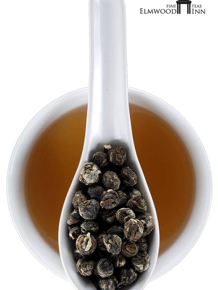 Jasmine Pearls Green Tea for wholesale by Elmwood Inn Fine Teas