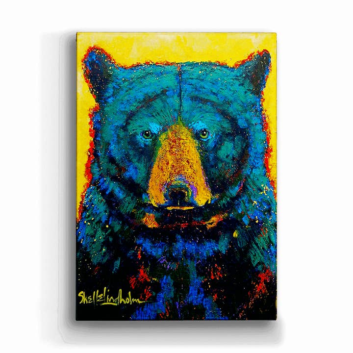 Aurora - Art de boîte en métal pour la vente par Old Wood Signs