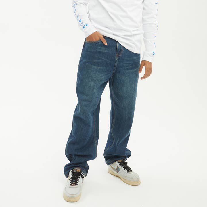 Hydroponic - Wholesale Jeans - Men's - Wisdom DNM 02 - Medium Used Denim1