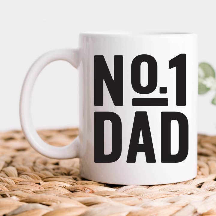 Papa numéro un, fête des pères, papa, tasses, café pour la vente par Hm Mugs