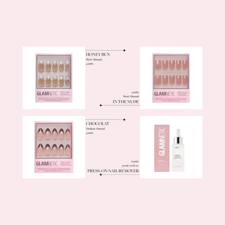 Glamnetic - Wholesale Press-On/Fake Nails - Fall for Glam | Press-On Nails Bundle with Display Unit3