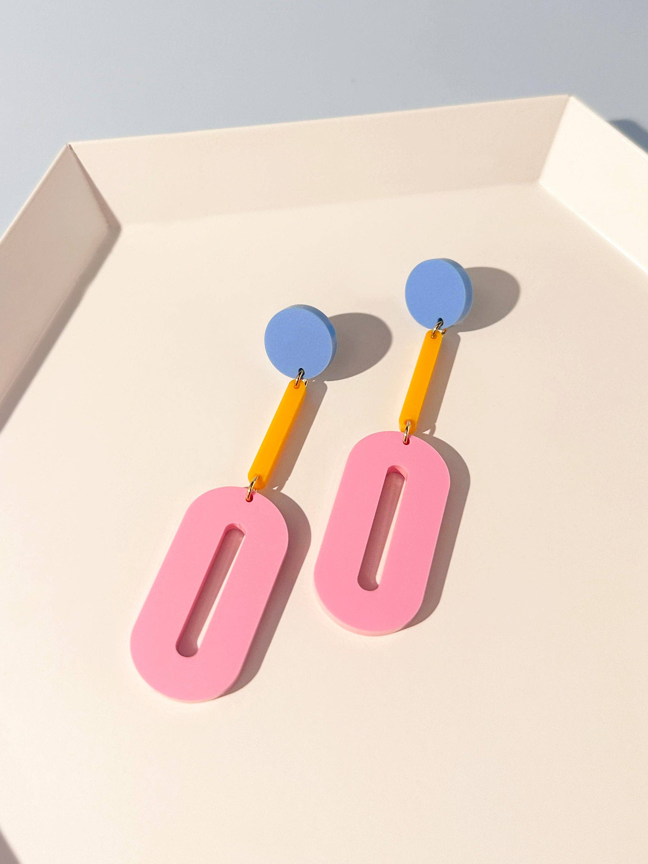 Combinist Goods - Wholesale Dangle Earrings - Oval Drop Earrings6