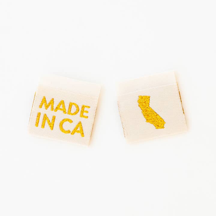 Sarah Hearts - Vendita all'ingrosso Attrezzature per lavoretti e fai da te - Etichette tessute in oro Made in My State5