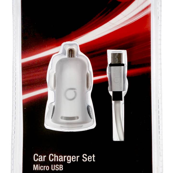 CARGADOR DE COCHE CON CABLE DE CARGA RÁPIDA MICRO USB 2M/6.5FT para venta al por mayor de iTech361