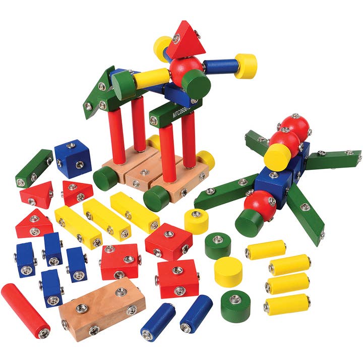 Snap N Play 65 pcs Set Building Blocks for Kids for wholesale by Cre8tive Minds