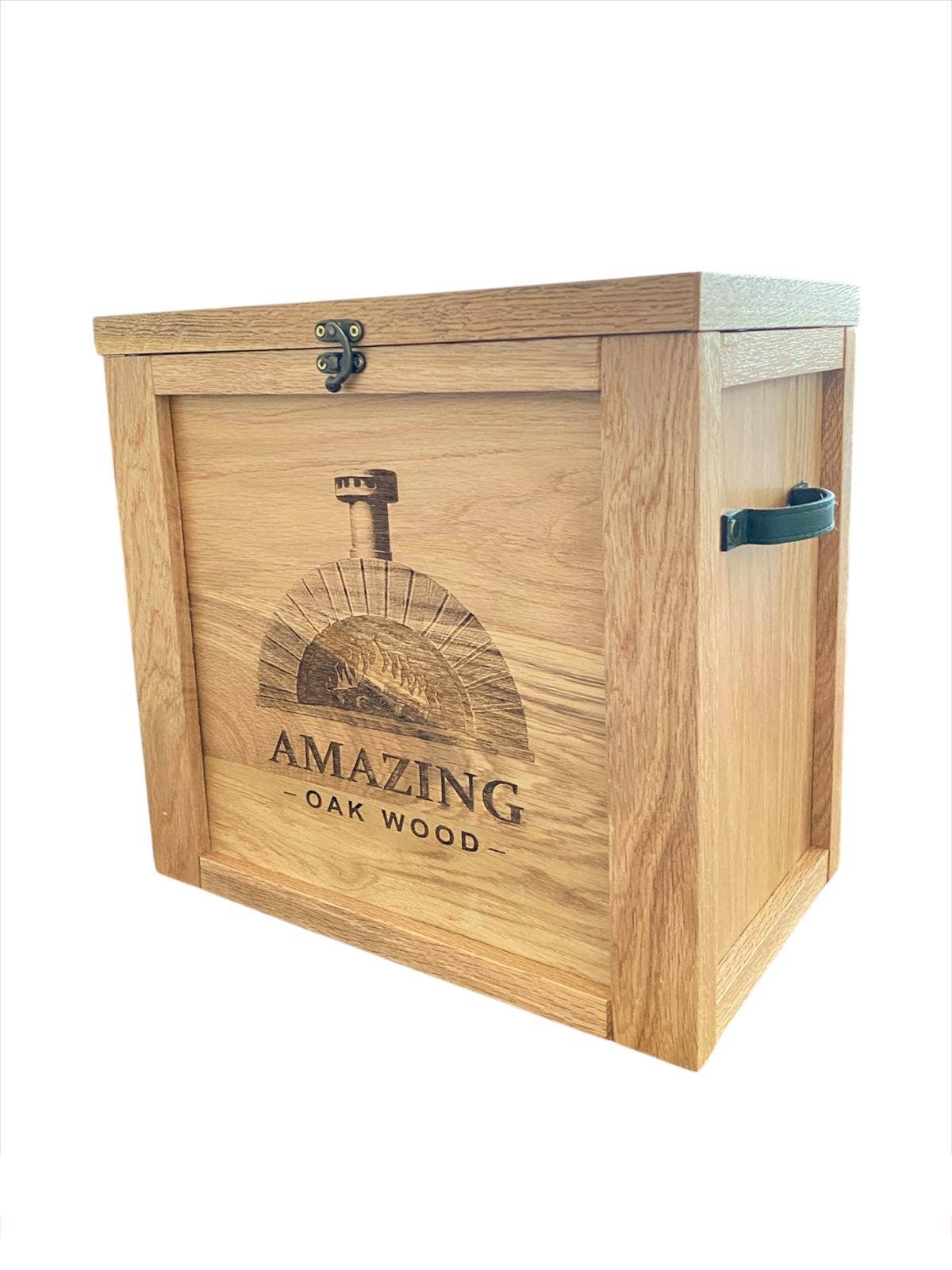 Amazing Oak Wood – wholesale Fire pit – Premium Kiln-Dried Oak Firewood in Solid Wood Box1